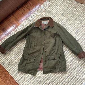 LL Bean Classic Barn Coat Small
